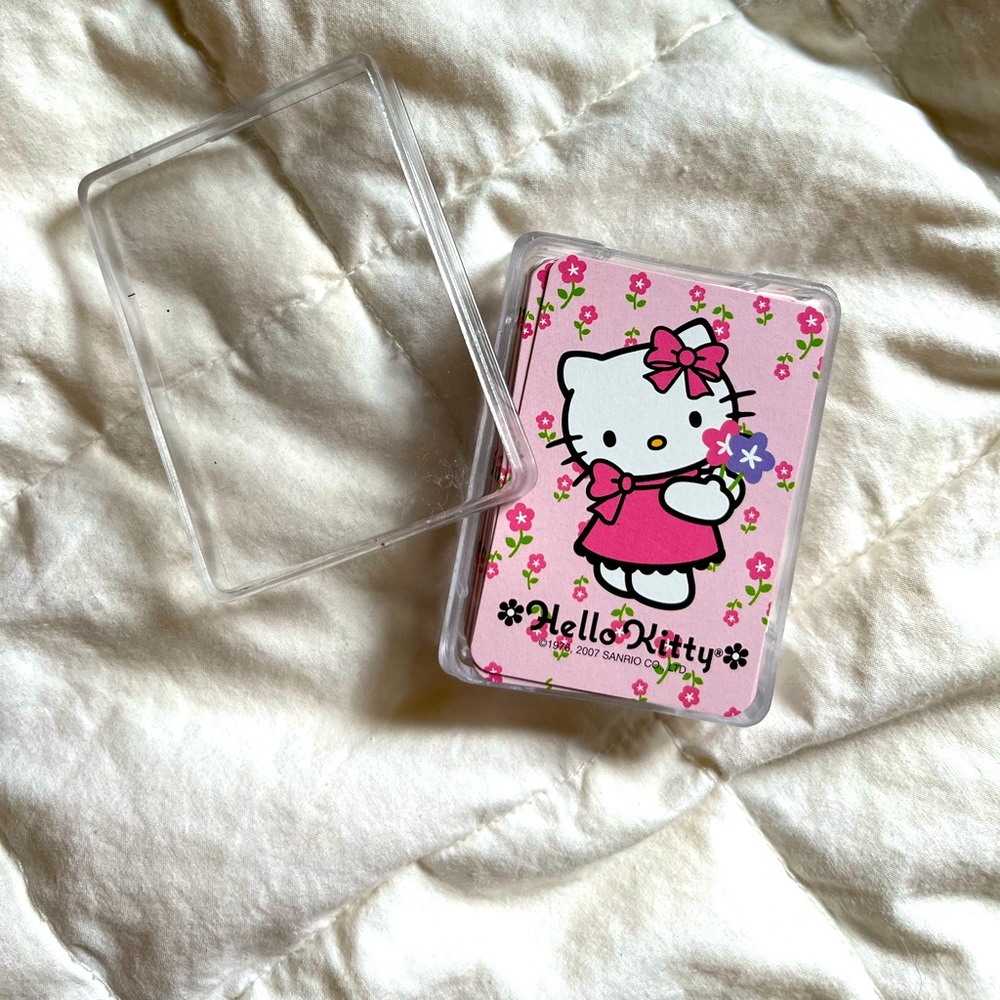 Mini Hello Kitty Playing Cards